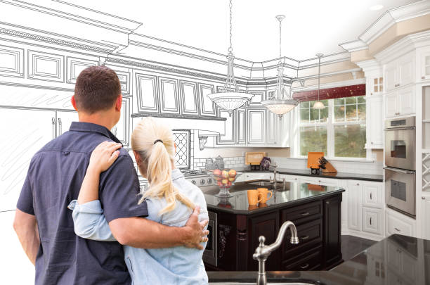 Professional Open Concept Kitchen technician working in Fort Washington, MD